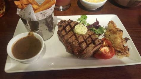 How to use beef dripping, stock and other tasty extras. 12oz Sirlion Steak with beef dripping sauce - Picture of Miller & Carter, Cardiff - TripAdvisor