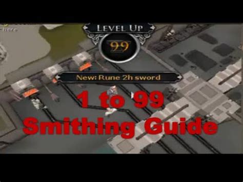 It is a highly versatile skill, offering valuable benefits in particular to players with high magic levels. 1-99 Smithing Guide Runescape 2014 - Expensive and Cheap Methods P2P only EOC - YouTube