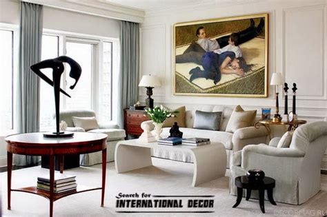 American Style In The Interior Design And Houses