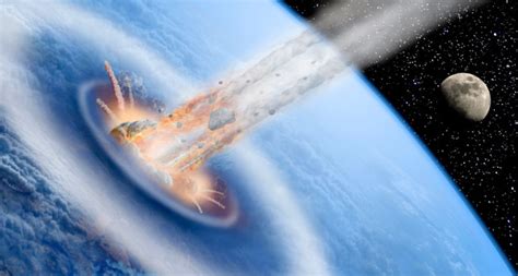 Asteroid Collision Couldve Helped Evolution Of Life On Earth By