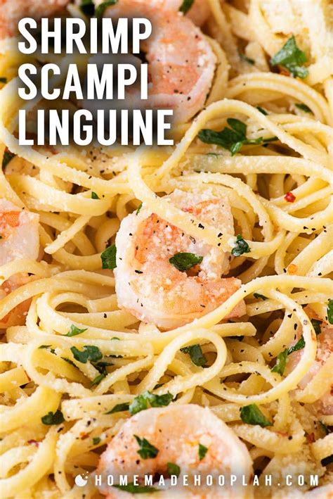 Plump, juicy shrimps pair perfectly with my special, creamy sauce. Shrimp Scampi with Linguine! This white wine shrimp scampi is an easy dinner that comes together ...