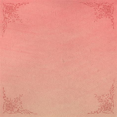 Antique Images Printable Scrapbooking Paper 12x12 Pink Backgrounds