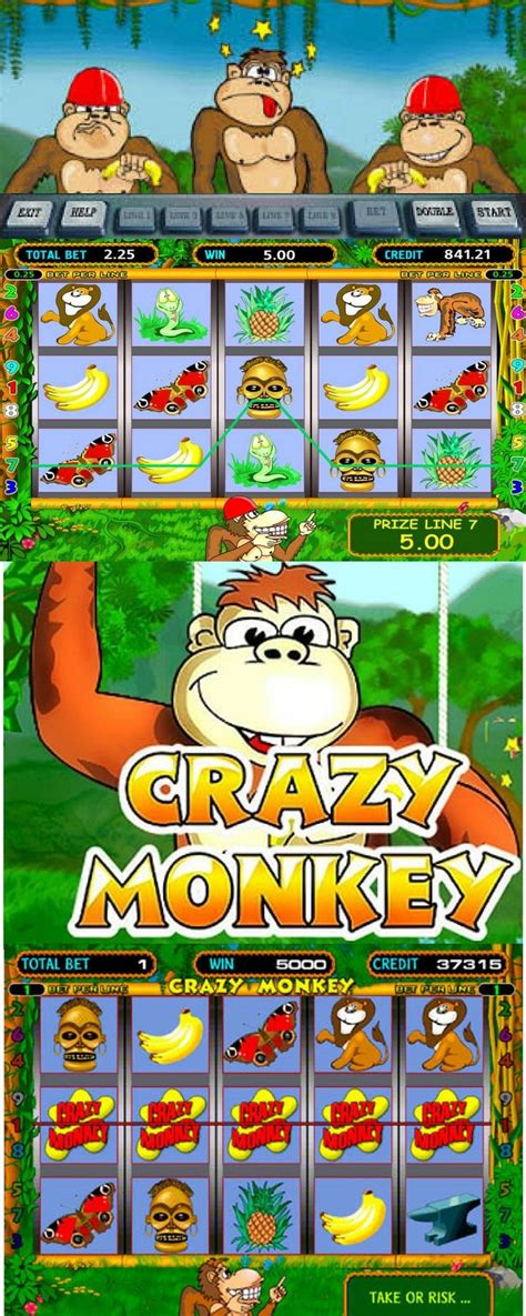 Игровой автомат Crazy Monkey или Обезьянки давно стал легендой Играйте