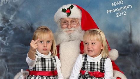 Is This The Best Santa Photo Ever Or Is It Simply A Case Of A Little