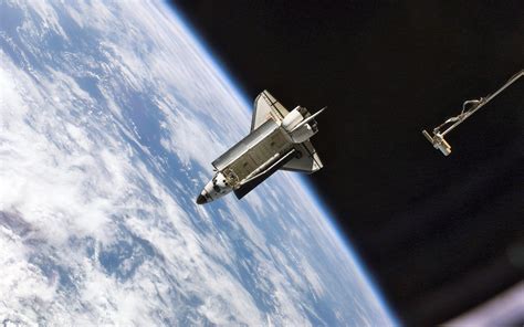 Wallpaper Vehicle Space Station Satellite Space Shuttle