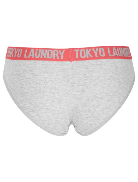 Tokyo Laundry Womens 5 Pack Briefs Knickers Underwear Thongs