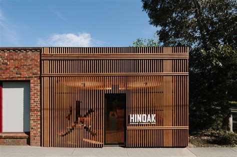 A Vertical Wood Exterior Is The Face Of This New Korean