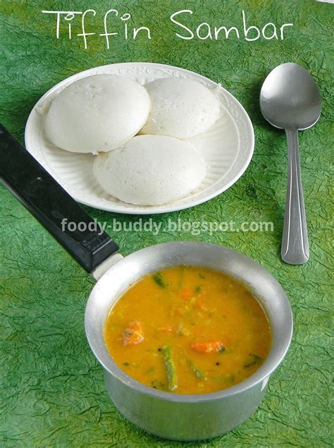 Tiffin Sambar Recipe Idly Sambar Recipe With Moong Dal Foodybuddy
