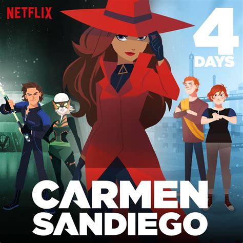 the official carmen sandiego on instagram “let the countdown begin carmensandiego” carmen