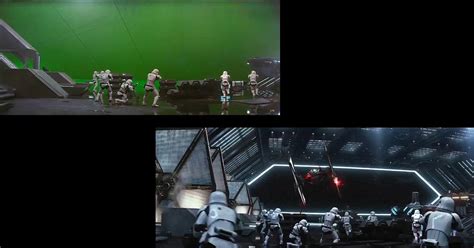 See How Vfx Transforms Star Wars The Force Awakens Updated Engadget