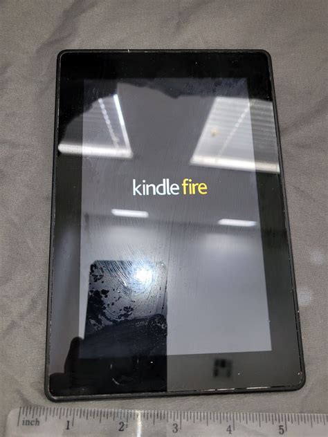 Amazon Kindle Fire Hd 3rd Gen P48wvb4 Wi Fi 7 Tablet Black 8gb Ebay