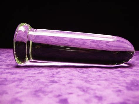 Bullet Sex Toy Passion Glass Dilator Butt Plugs Dildo