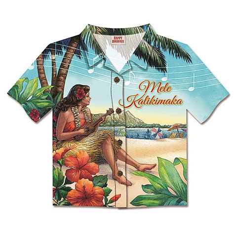 Ct Box Aloha Shirt Vintage Hawaii Welcome To The Islands