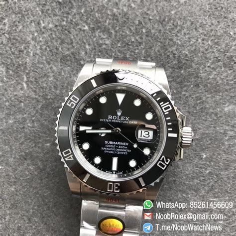 Noob Factory 2020 New Rolex Submariner Date 41mm 126610ln Black Dial