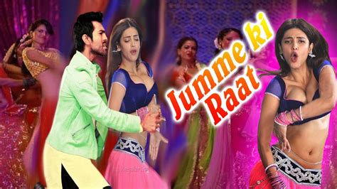 Jumme Ki Raat Video Songs Ramcharan Dance With Salman Khan Youtube
