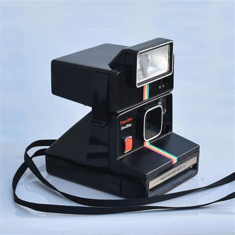 Vintage Polaroid Time Zero One Step Instant Photo Land Camera Rainbow
