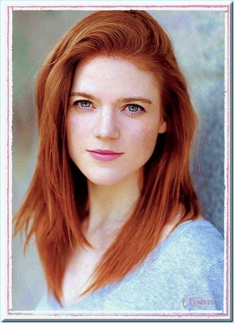 Rose Leslie ~ Ygritte Rose Leslie Redhead Beauty Red Hair