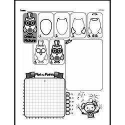 Students will have to analyze the graph. Fourth Grade Geometry Worksheets - Graphing Points on a ...