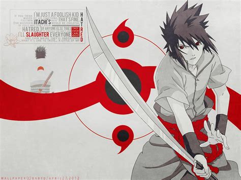 Quotes Uchiha Sasuke Weapons Naruto Shippuden Sharingan Anime Anime