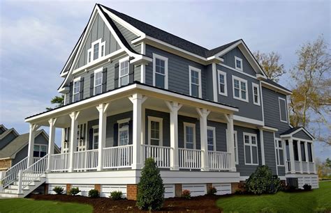 9 Home Designs With Pewter Siding Colors Allura Usa