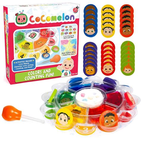 Cocomelon Colors And Counting Fun Kit Midoco Art And Office Supplies
