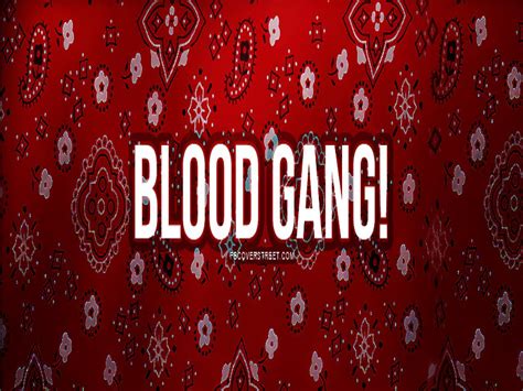 Bloods Gang Wallpapers Wallpaper Cave