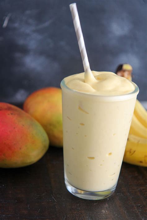 Mango Banana Smoothie Recipe Cooked By Julie