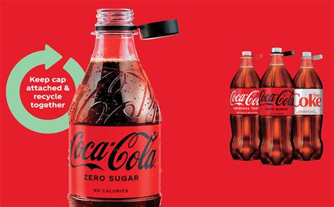 coca cola lanza las primeras botellas con tapones unidos en europa