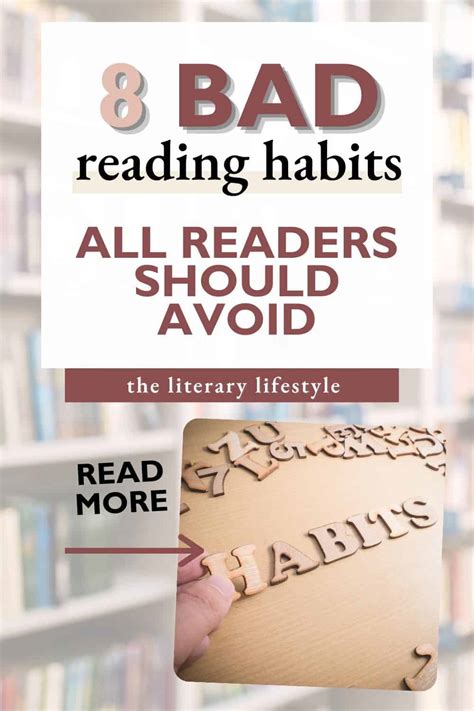 8 Bad Reading Habits To Avoid And How To Overcome Them