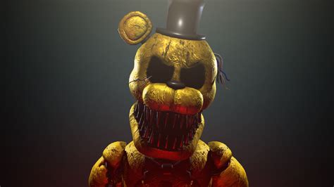 Scary Five Nights At Freddy S Golden Freddy Unnerving Images For Your All