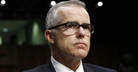 Justice Department Wont Charge Andrew Mccabe Cbs News