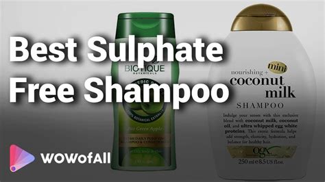 Best Sulphate Free Shampoo In India Complete List With Features Price