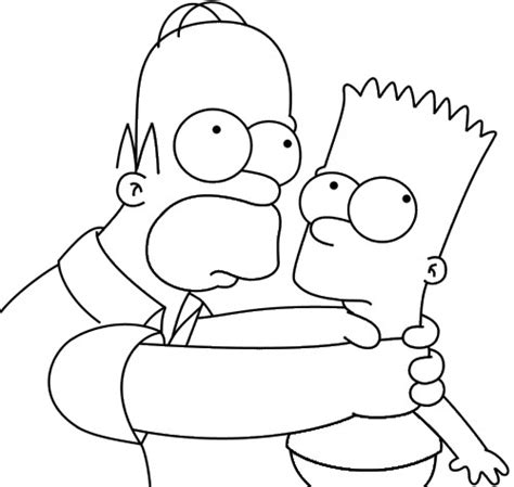 Coloriage Bart Simpson A Imprimer Idées De Coloriage