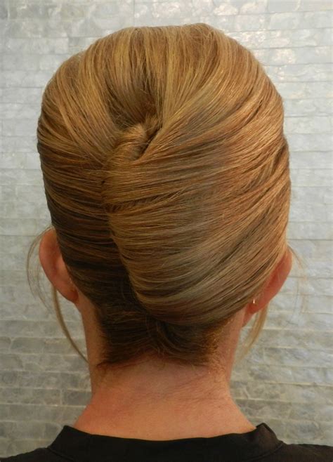 French Twist Updo With Bangs Check Out My Board For More Hairstyles