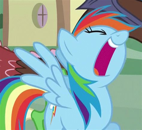 Rainbow Dash Laughing My Little Pony Friendship Is Magic Know Your