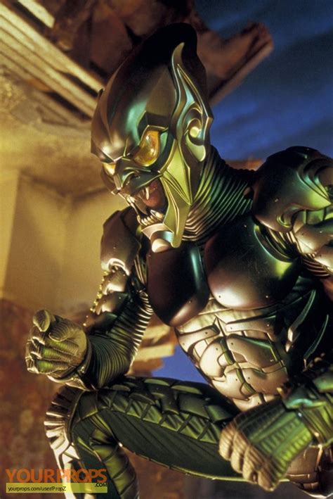 Homecoming is out in theaters, it's time to start looking back at previous iterations of the character's silver screen portrayals. Spider-Man Green Goblin's Mask/Helmet replica movie costume