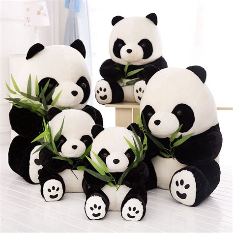 9 16cm 1pc Hot Large Size Panda Doll Plush Toy Baby Bear Pillow Panda