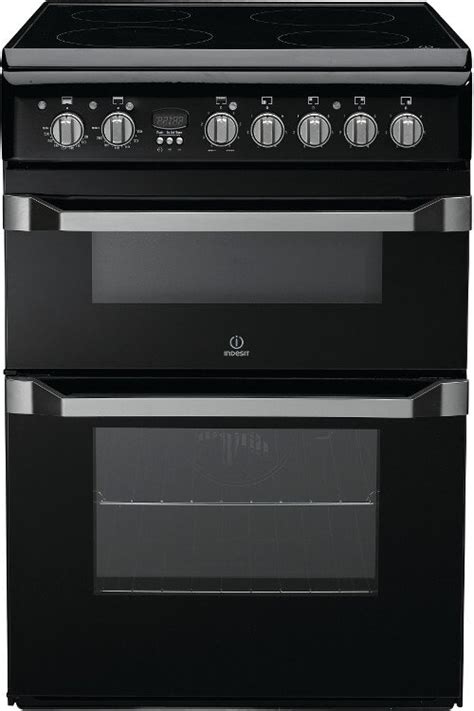 Buy Indesit Advance Id60c2k Ceramic Electric Cooker With Double Oven