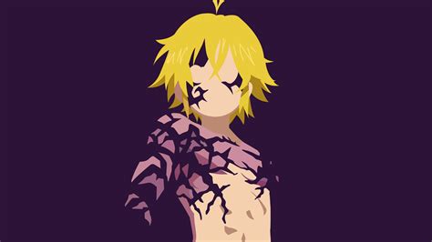 Hd wallpapers and background images. Yellow hair character artwork, Nanatsu no Taizai, meliodas ...