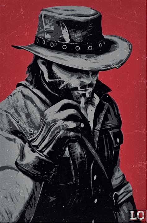Red Dead Redemption 1 John Marston Artwork Ally Amerikajin
