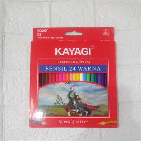Jual Pensil Warna Kayagi 24 Warna Shopee Indonesia