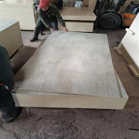 High Quality E1 E0 Wbp Glue 18mm Melamine Laminated Plywood Melamine Faced Plywood China