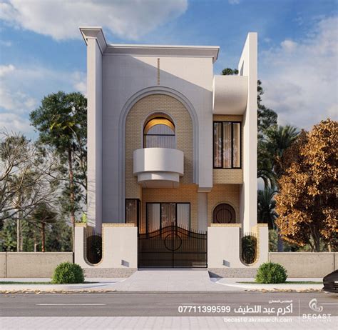 تصميم منزل 48 متر مربع / tasmim blog: تصميم منزل واجهته 8 متر مربع في بغداد\المنصور in 2021 | House designs exterior, Exterior design ...