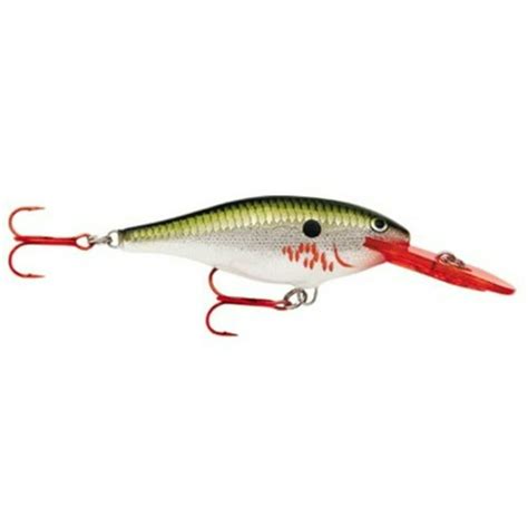 Rapala Shad Rap 05 Fishing Lure Bleeding Hot Olive Size 2 Multi