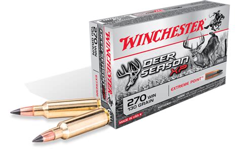 Winchester 270 Win Deer Season Xp 130 Grain Extreme Point X270ds 20