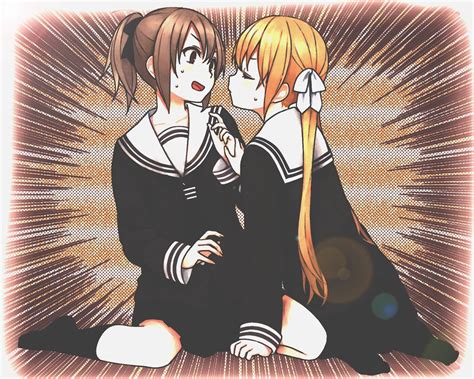 Lesbian Anime K Wallpapers Wallpaper Cave