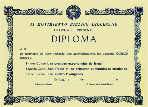 Diplomas Para Escuelita Biblica Imagui