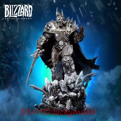 Blizzard World Of Warcraft Wow Lich King Arthas Menethil 14 Statue In
