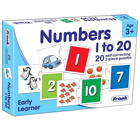 Shop Frank Numbers Puzzle Puzzles For Kids Age 3y Hamleys India