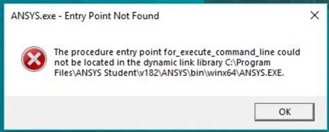 An Error Occured While Starting The Solver Module — Ansys Learning Forum